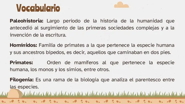 Unidad  1: Los Orígenes de la Humanidad