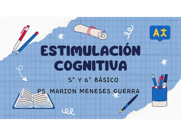 estimulación cognitiva