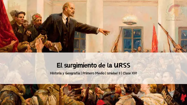 El surgimiento de la URSS 