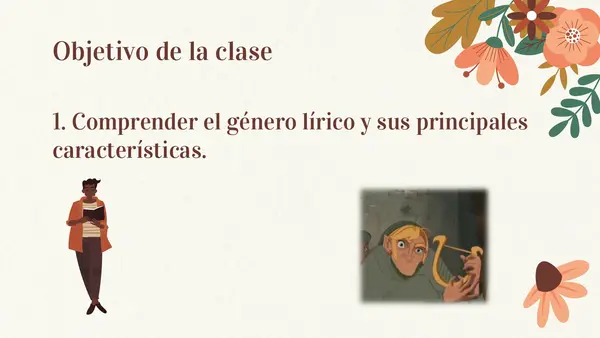 "El Género Lirico" 6° - 7° -8° Lengua y Literatura