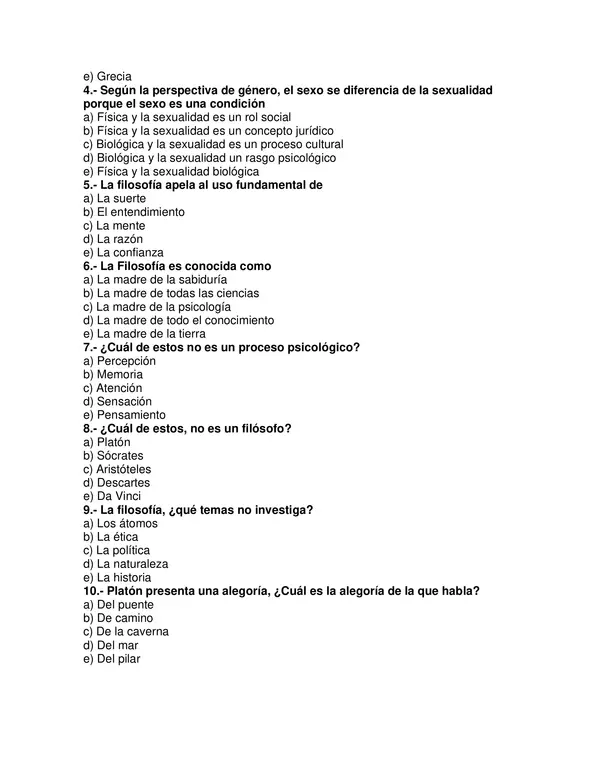 Tercero Medio, Filosofia, diagnostico con solucion