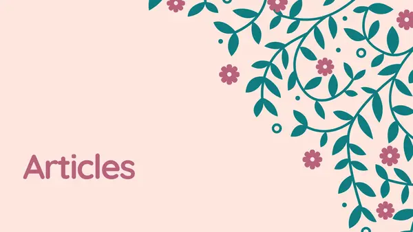 Articles in English