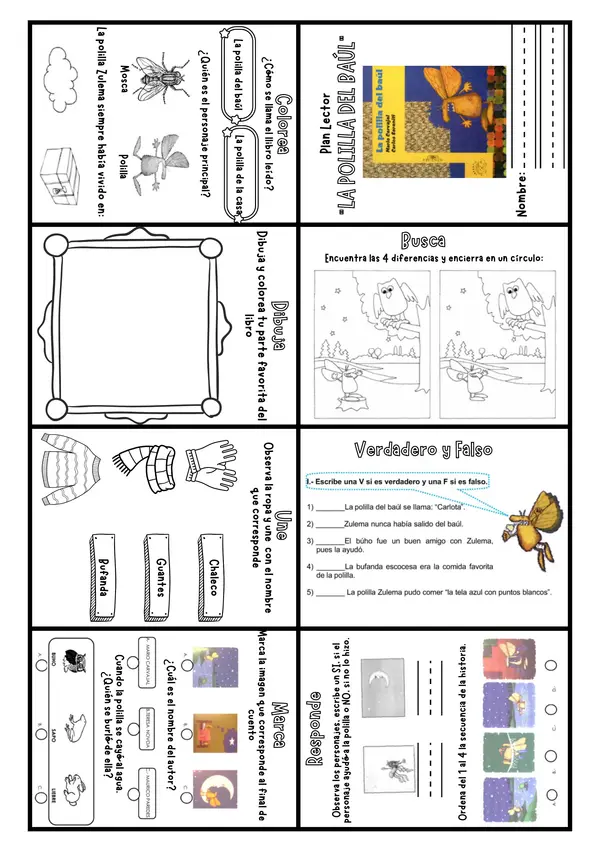 Plan Lector - "La polilla del baúl"