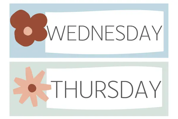 days of the week 