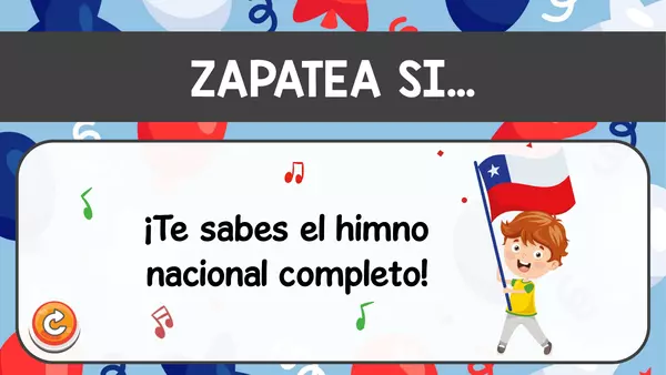 Juego Zapatea Si... | Fiestas Patrias Chile