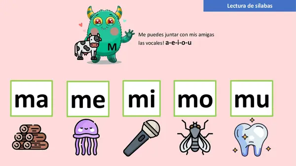 Presentación letra M