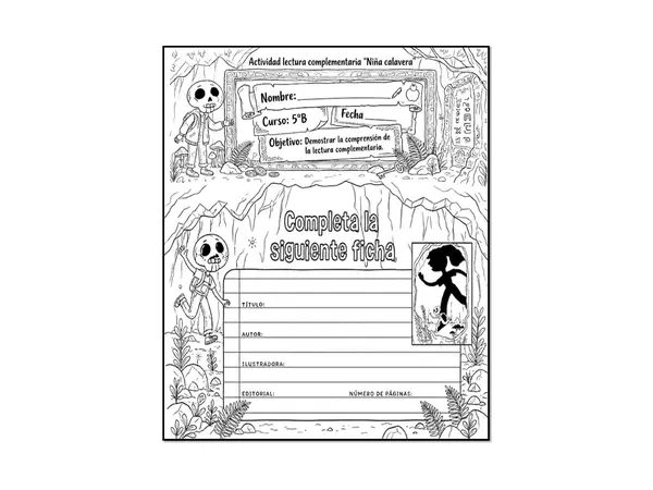 Actividad lectura complementaria "Niña calavera" 