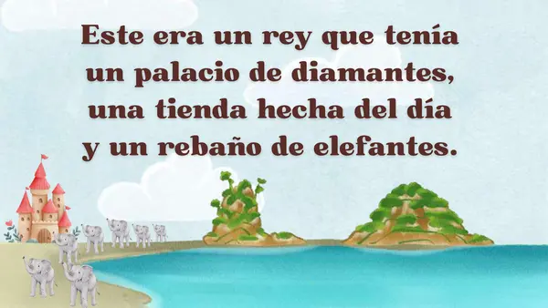Comprensión lectora de un poema: Margarita está linda la mar