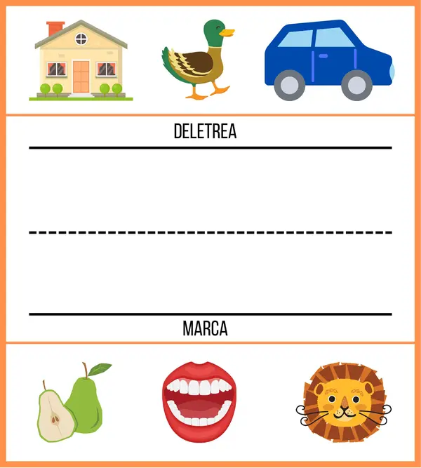 Deletrea, escribe y marca