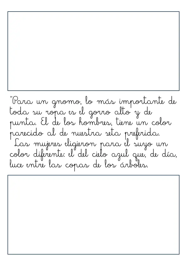 Personajes para Imaginar actividad de escritura