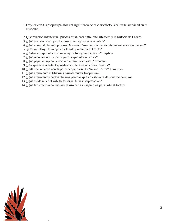 ARTEFACTOS NICANOR PARRA