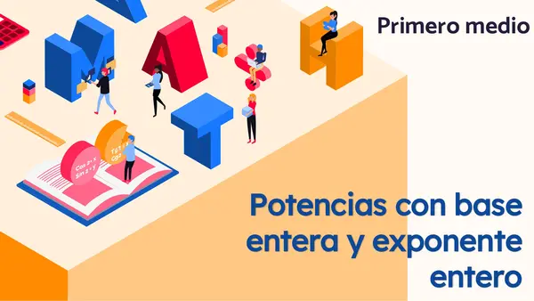 Potencias de base y exponente entero
