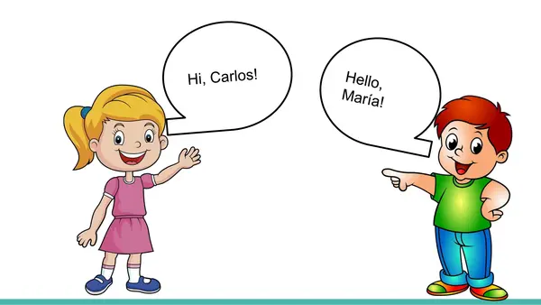 Greetings- 1st Grade 