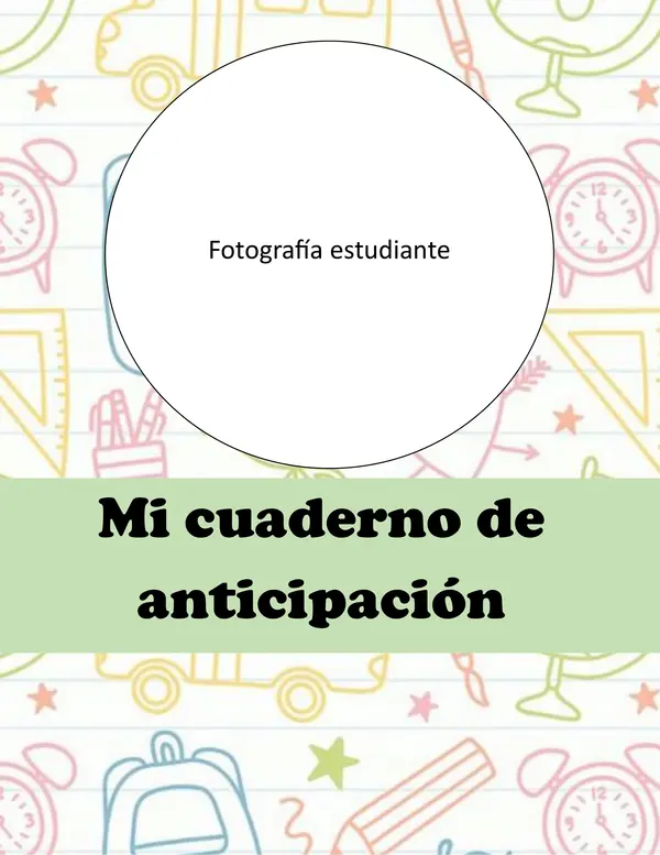Cuaderno de Anticipación
