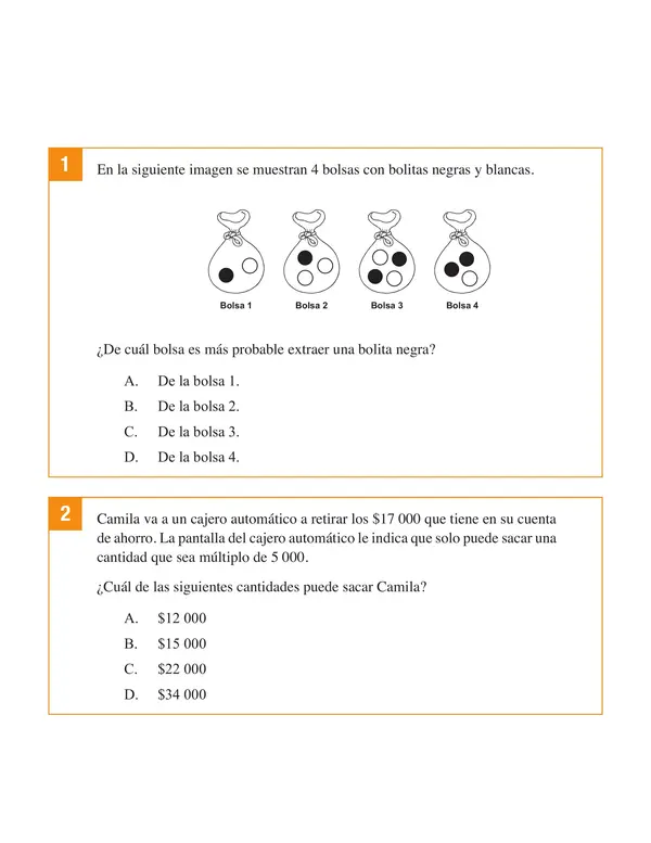 ENSAYO SIMCE MATEMÁTICA 6° básico
