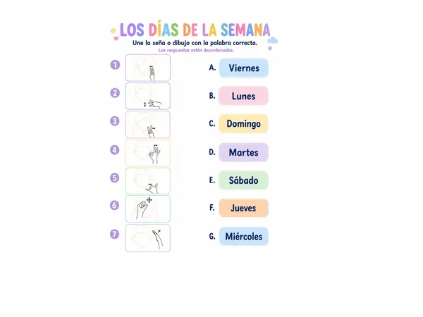 ESTACIONES DEL AÑO LENGUA DE SEÑAS