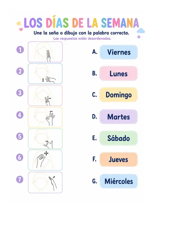 ESTACIONES DEL AÑO LENGUA DE SEÑAS