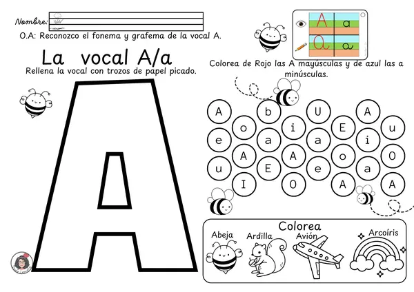 Guía: vocal A.