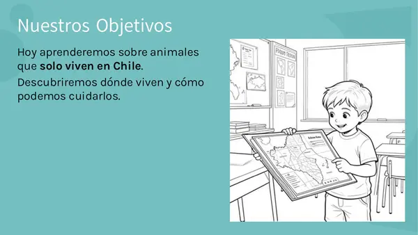 Especies ENDEMICAS Complementar CLASE 2 lECCION 3 uNIDAD 2 -2° Básico