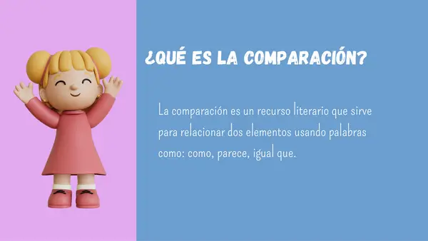Comparación y aliteración