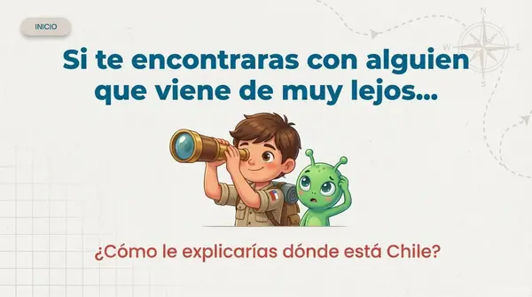 CLase 4 Lección 1 Unidad 1 "Chile en el mundo" 2° Básico