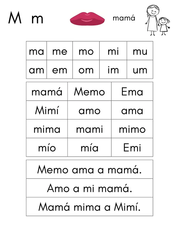 Cartilla lectora etapa inicial 