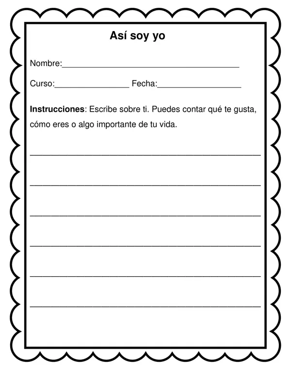 Diagnóstico de escritura-Lenguaje 2° Básico+Rúbrica