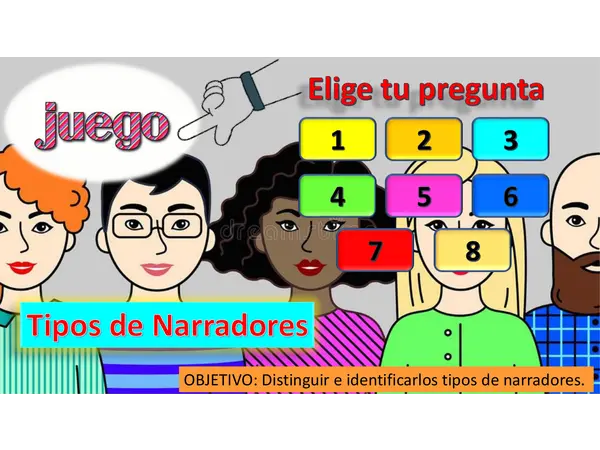 Juego tipo de narradores