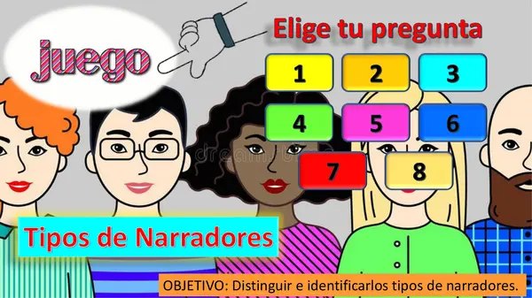 Juego tipo de narradores