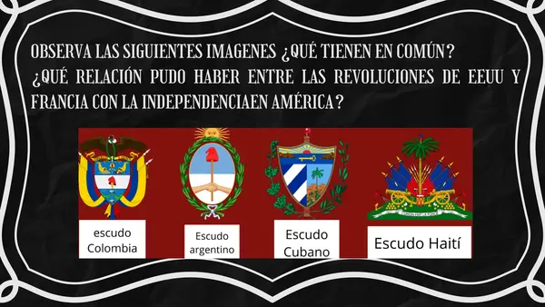 Inicio de las independencias en america latina