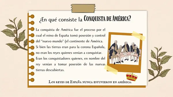 Proceso de Conquista - 5°año Básico