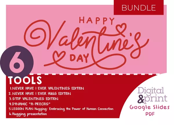 Valentine's -Love & Friendship: 6 Valentine's Day Tools to Engage and Practice English (B1-B2 Level)