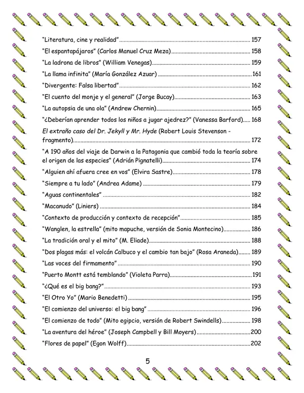 Bitácora de Lecturas N°1 - Cuadernillo de Lecturas Diarias