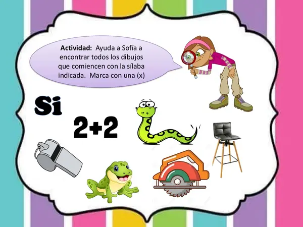 Silabas iniciales
