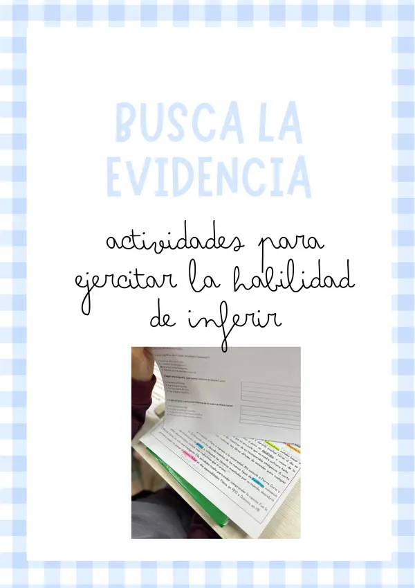Inferencias: actividades para profundizar la comprensión lectora