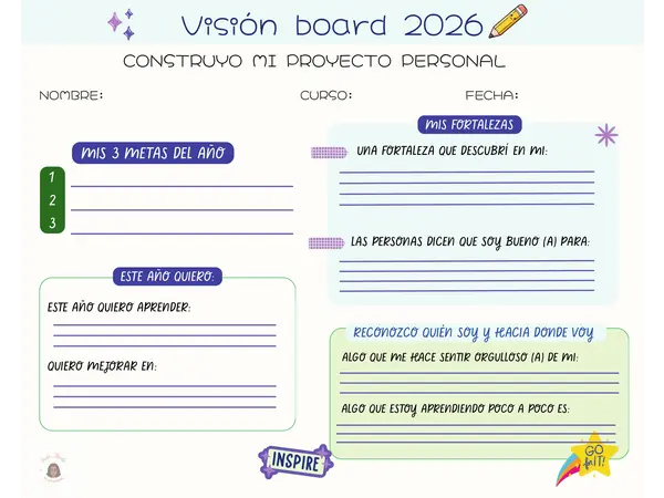 VISION BOARD ESTUDIANTIL