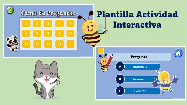 Actividad interactiva Editable - PowerPoint