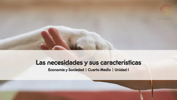 Las necesidades y sus características | Economía y Sociedad