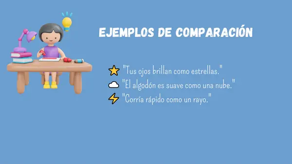 Comparación y aliteración