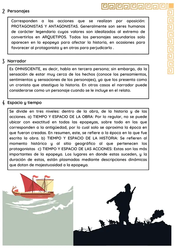 La epopeya (más lectura de Gilgamesh). 