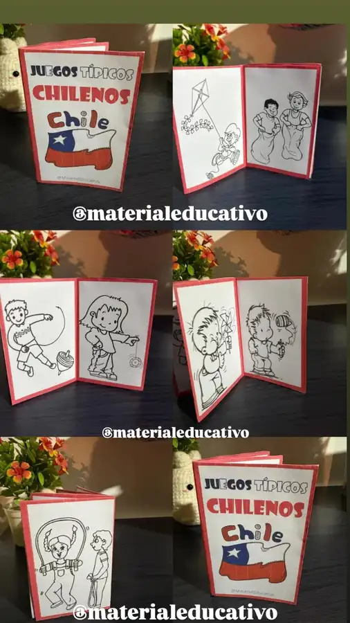 MINILIBRO JUEGOS TÍPICOS CHILENOS