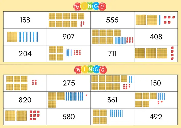 Bingo representación pictórica 