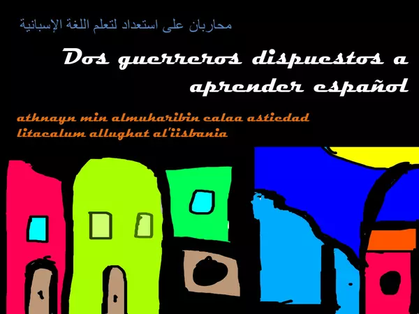 Cuento elaborado por los alumnos en árabe y español 