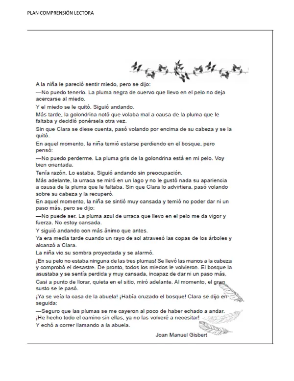 Comprensión lectora