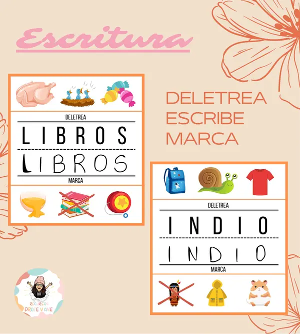 Deletrea, escribe y marca