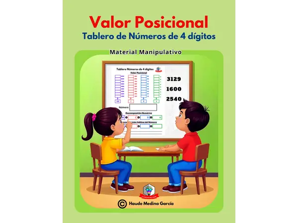 Tablero de Valor Posicional - Números hasta el 10.000