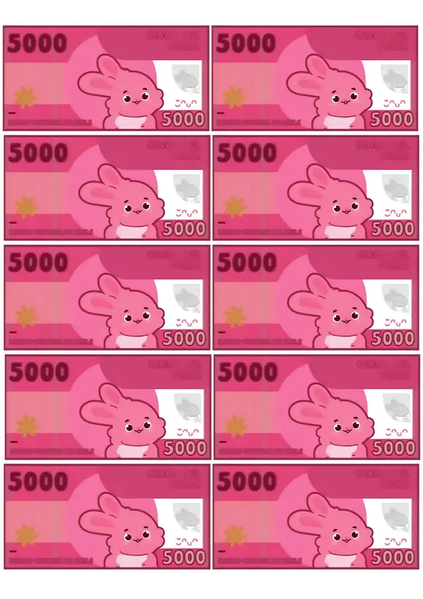 Billetes para actividad