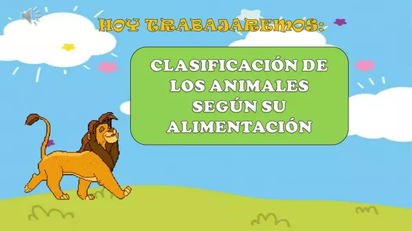 "CLASIFICACIÓN DE LOS ANIMALES"