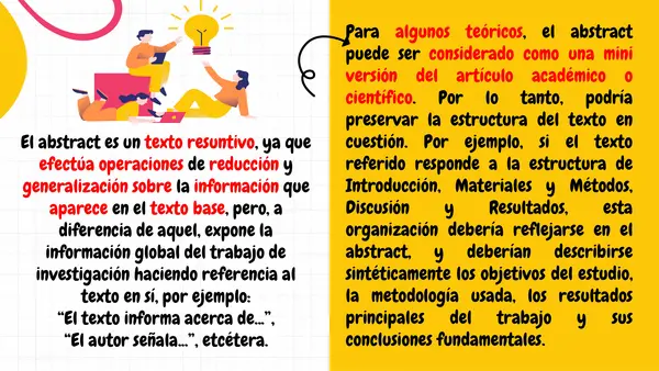 PPT - Abstract (texto breve de síntesis)