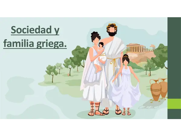 Sociedad y familia griega – Historia 3° básico